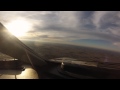 Landing at Indianapolis Executive in a private Jet