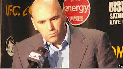 Dana White Talks about Fedor not wanting to fight Lesnar