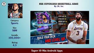 Super 10 Nba Android Apps screenshot 2