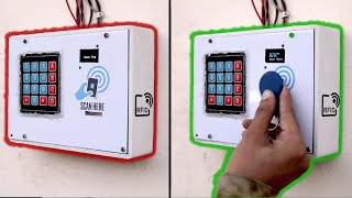 IoT Door Lock using RFID with Online Attendance | IoT Projects | ESP32 projects