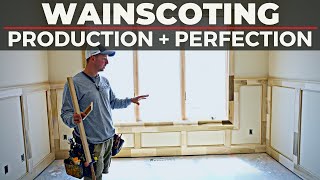 Tricks for Fast, Perfect Wainscoting You've Probably Never Seen