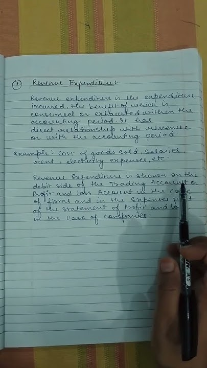 Part 4 Revenue Expenditure Types Of Expenditure Class 11th cleardoubts part-4-revenue-expenditure-types-of-expenditure-class-11th-cleardoubts