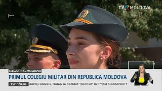 Primul colegiu militar din Republica Moldova va fi deschis la toamnă