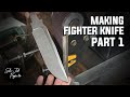Making Fighter Knife Randall Style (Unfinish)