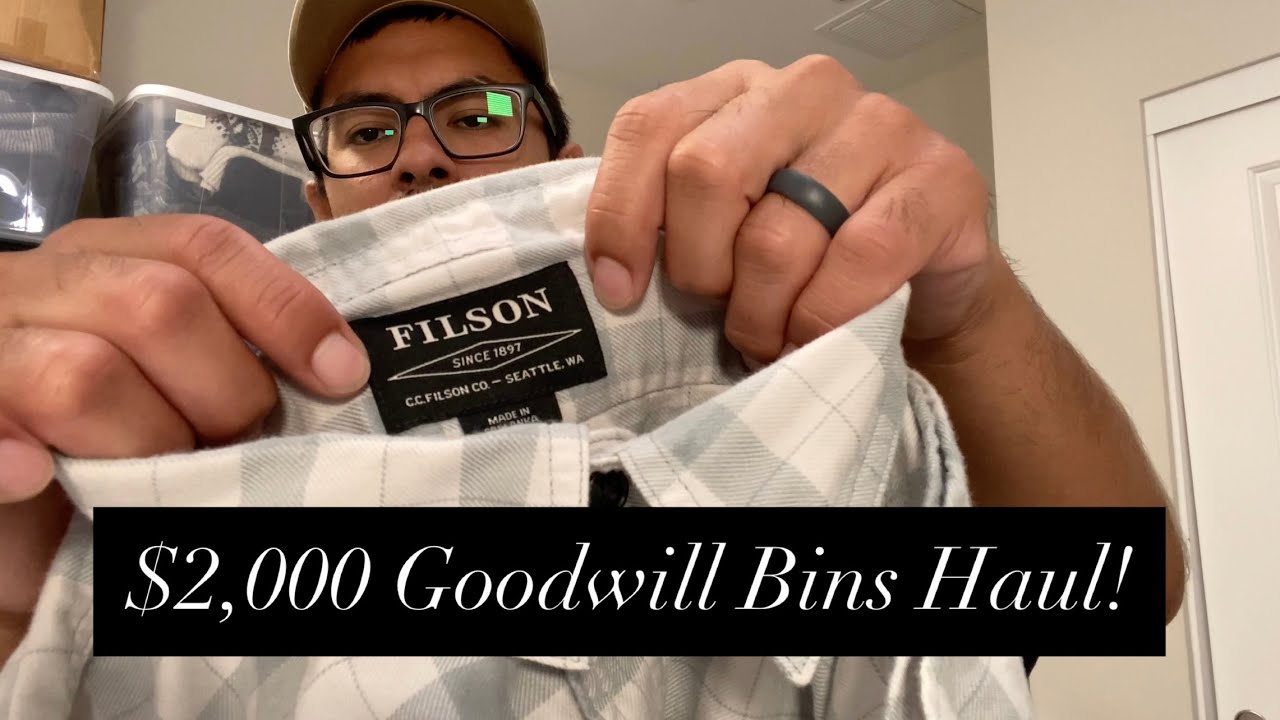 $2,000 Goodwill Bins Haul! Full Time eBay Clothing Seller!