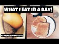WHAT I EAT IN A DAY AT 40 WEEKS PREGNANT! MUMMA IZZO
