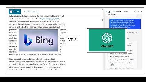 Bing AI vs. Chat GPT for Academic Research - Which Reigns Supreme?
