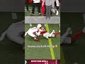 How did he react that fast 🤯 #bostoncollege #accfootball #collegefootball