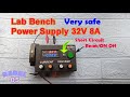 Diy Short Circuit Lab bench Power supply Step Down Step up auto Off