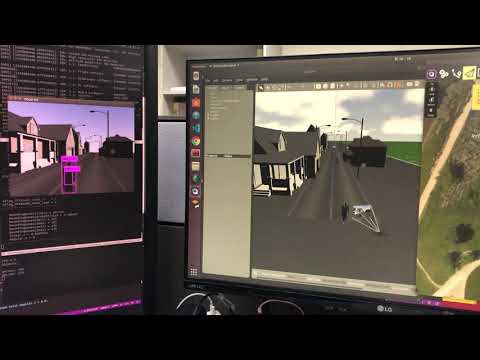 GAZEBO SITL + Jetson NANO using YOLO v3 for tracking person 2