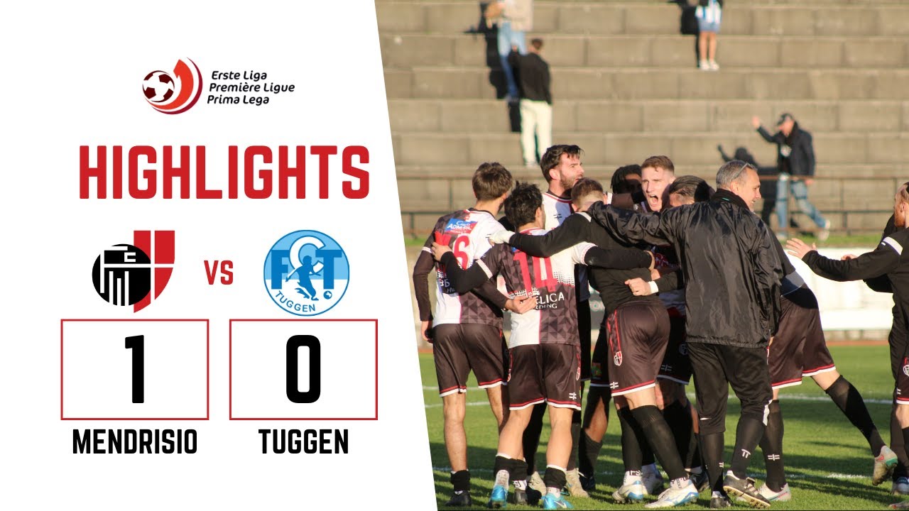 MENDRISIO-TUGGEN 1-0 | HIGHLIGHTS | Vietato darci per morti | 29.03.2025 | Prima Lega