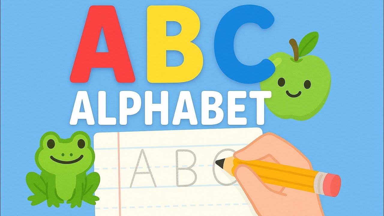 ABC Writing Practice | Learn Letters A to Z with Words for Kids | ABC ...
