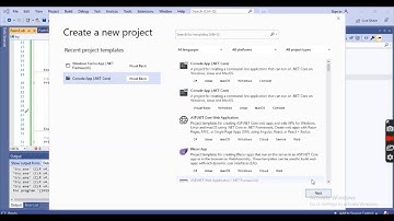 How to create console application in visual studio 2019 using vb.net | Net Programming Part 4