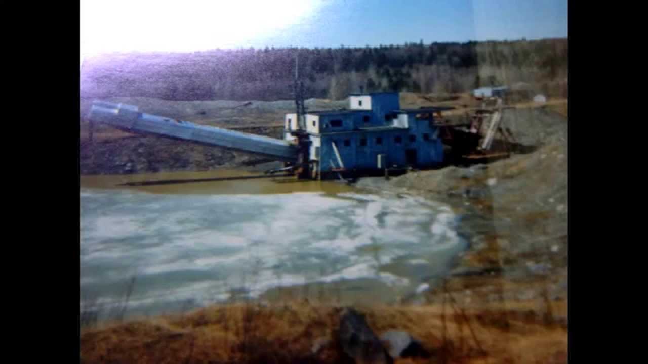 Hier à Aujourd`hui ( Drague de l`or à StSimon les Mines) YouTube