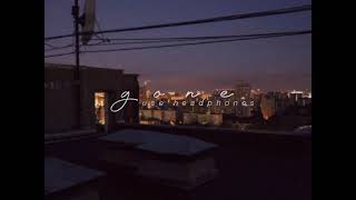 gone - rosé but you're on the rooftop and it's raining (lofi ver.)