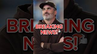 Kevin Stefanski Breaking News! #raiders #nfl # shorts