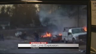2 utility workers injured in gas explosion at home in Cordova