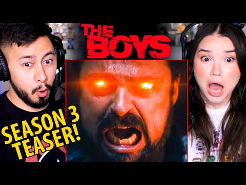 THE BOYS SEASON 3! | Teaser Reaction!