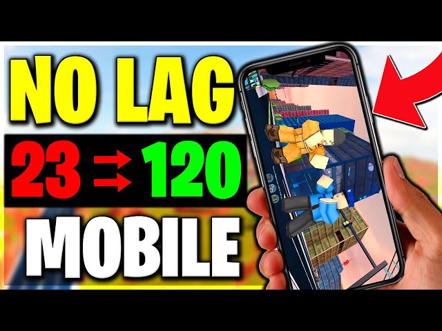 How To Fix Lag In ROBLOX Mobile On Low End Devices - Boost FPS On Any  Android 