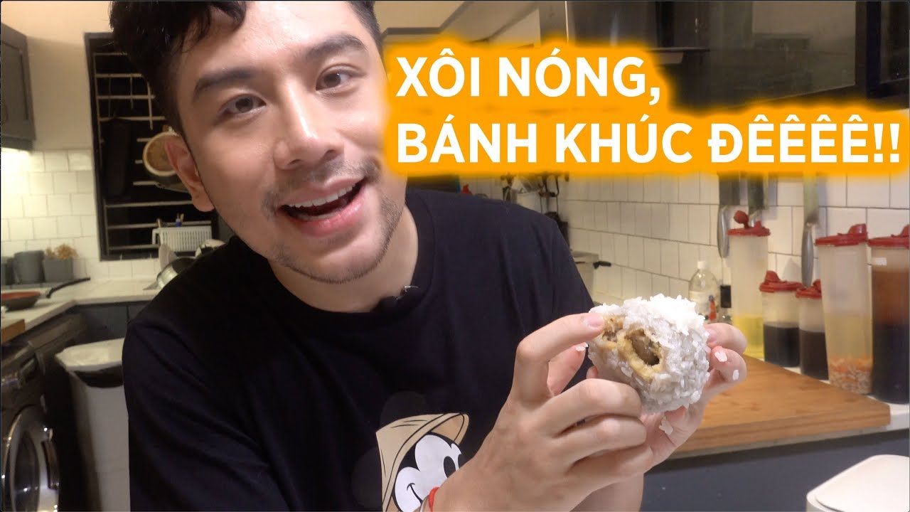 Bánh Khúc Mùa Đông//Xôi Thịt Hơn Hàng Rong// Dinology