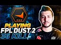 team XANTARES vs team rigoN - Dust2 FPL MATCH (36 Kill)