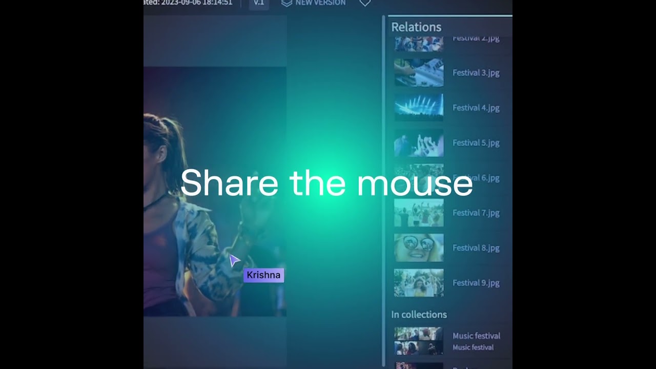 Evercast Suites - App Share with Iconik