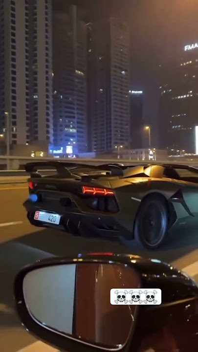 LAMBO 420 ABU DHABI #lamborghini #supercars #sound #fire