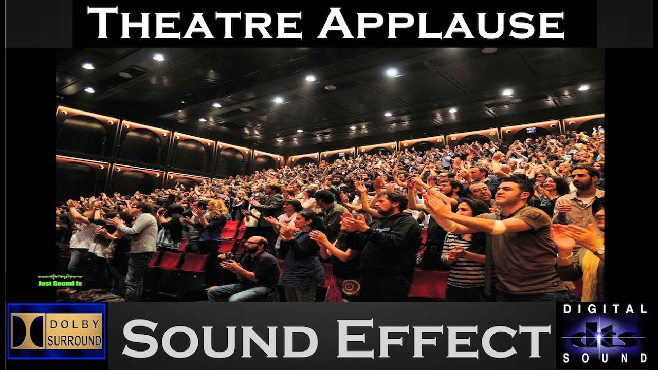 Theater Applause Sound Effect Best Audio Qaulity YouTube