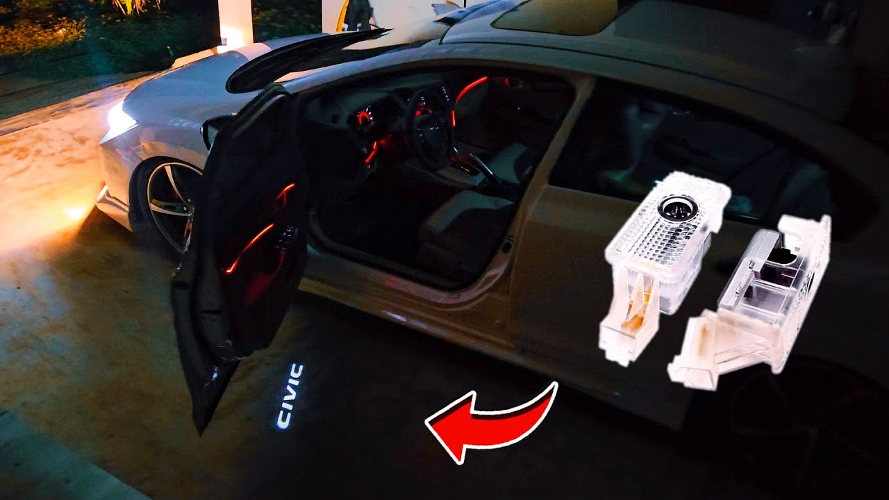 LUZ DE BOAS VINDAS 3D CIVIC G9 - INSTALAÇÃO PASSO A PASSO