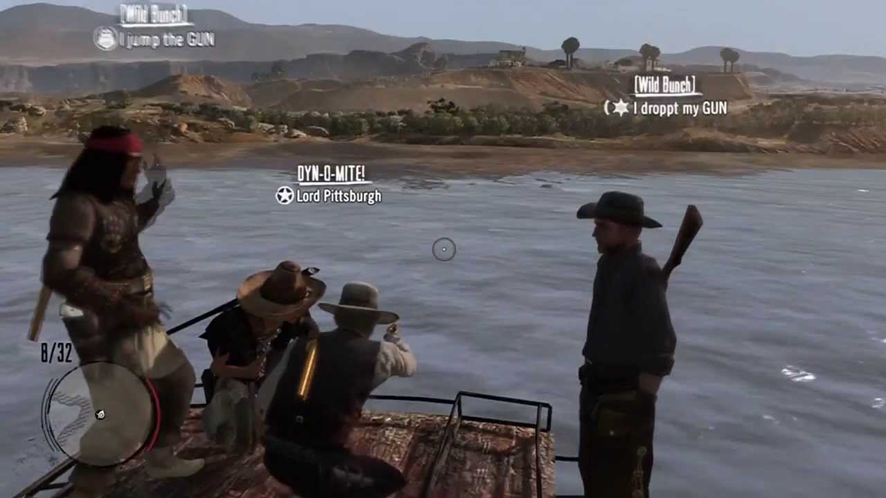 guns germs and steel Red Dead Redemption, Stagecoach boating with the GUN boys!