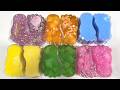 Oddly Satisfying Slime ASMR | Foot Containers Unboxing, Deep Poking & Tearing Sounds