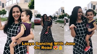 Lasya Dancing With Junu On Road ll Bigg Boss Season 4 Telugu ll Kiraak Gang ll