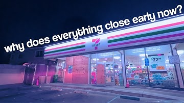 the death of 24 hour america — why nothing stays open late