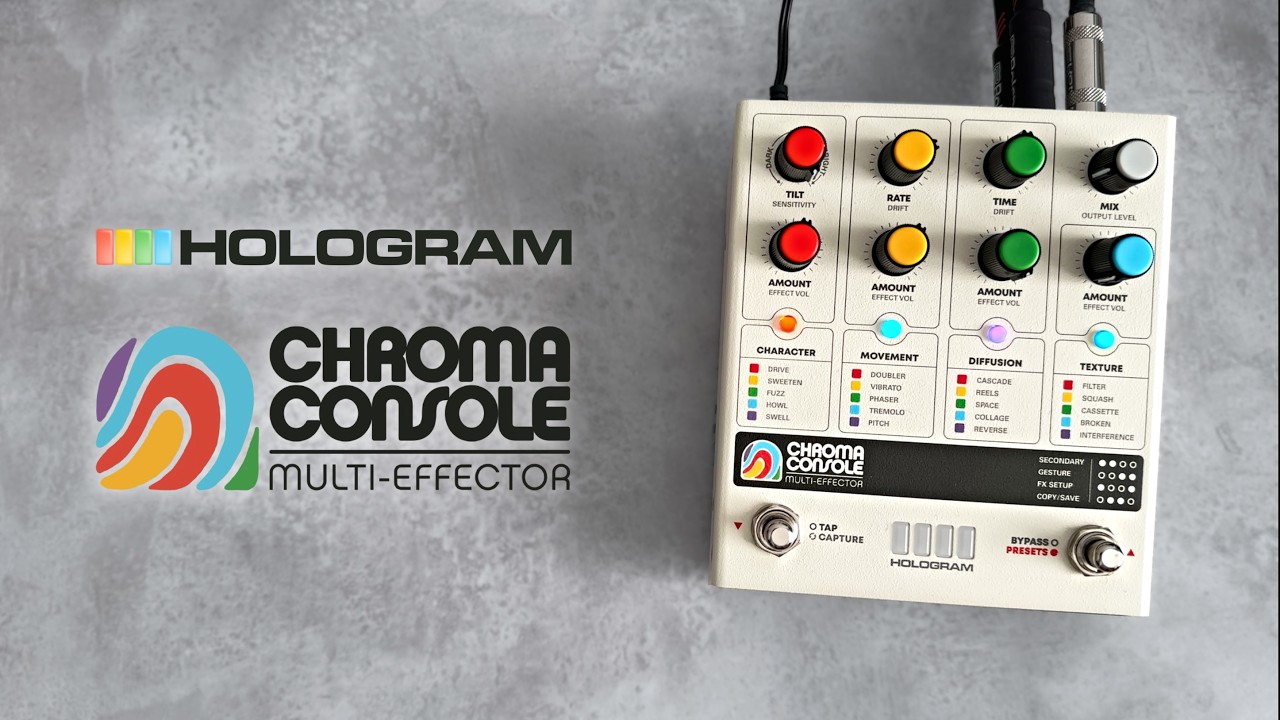 Hologram Electronics Chroma Console Multi-Effector | Delicious Audio
