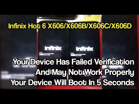 حل مشكله Infinix X606/X606B/ X606D بعد التحديث الهوائى Red State بطريقتين