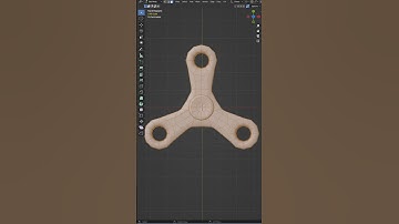 [Fidget Spinner] Blender Low Poly Modeling Day 195/365