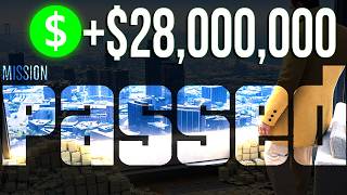The Easiest $28,000,000 I made SOLO in GTA 5 Online