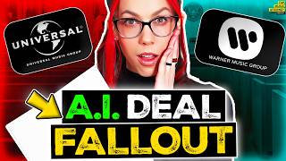 Major Labels SUED Over AI Deals