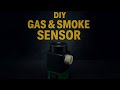 DIY Gas &amp; Smoke Detector – MQ Sensor with Compact Circuit