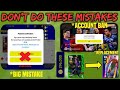 5 BIG MISTAKES YOU SHOULD NOT DO DURING EFOOTBALL 2024 RELEASE..!!!