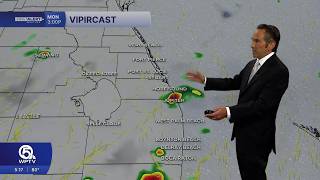 WPTV First Alert Weather Forecast for morning of Monday, Aug. 3, 2026
