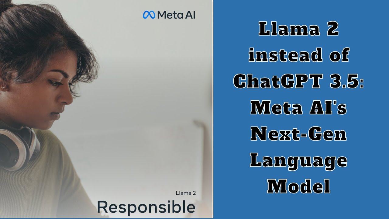 Llama 2 instead of ChatGPT 3.5 Meta AI's Next-Gen Language Model