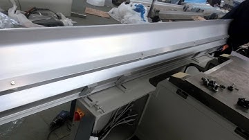 The video of installing sliding table of cnc panel saw CNC-32TA