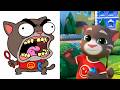 Laugh with my talking tom Hank Can t Sleep Friends funny drawing meme