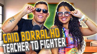 Caio Borralho on Conor McGregor changing his fighting style + journey from teacher to UFC
