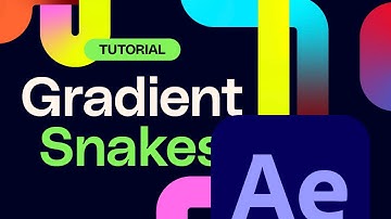How to animate a gradient along a path | After Effects tutorial