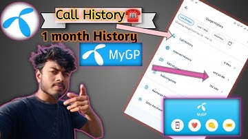 How To Check All History In My Gp || Call history check Grameenphone || Call History checking ||