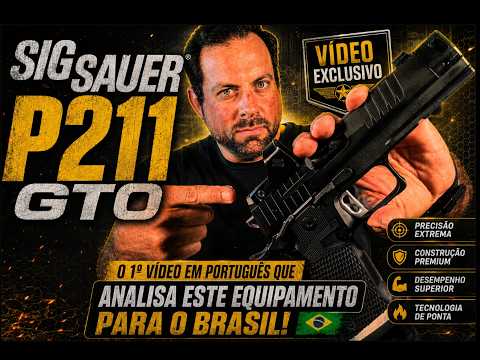 SIG P211 GTO. The first video in Portuguese about SIG SAUER's best pistol release!