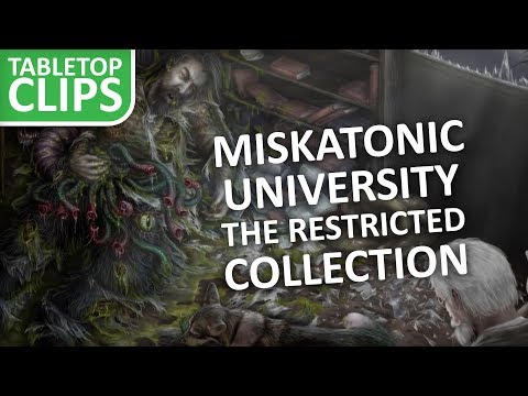 Miskatonic University:The Restricted Collection Game Reiner Knizia Kickstarter 