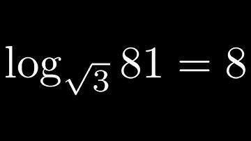 How to Write a Logarithmic Equation in Exponential Form when the Base is a Square Root